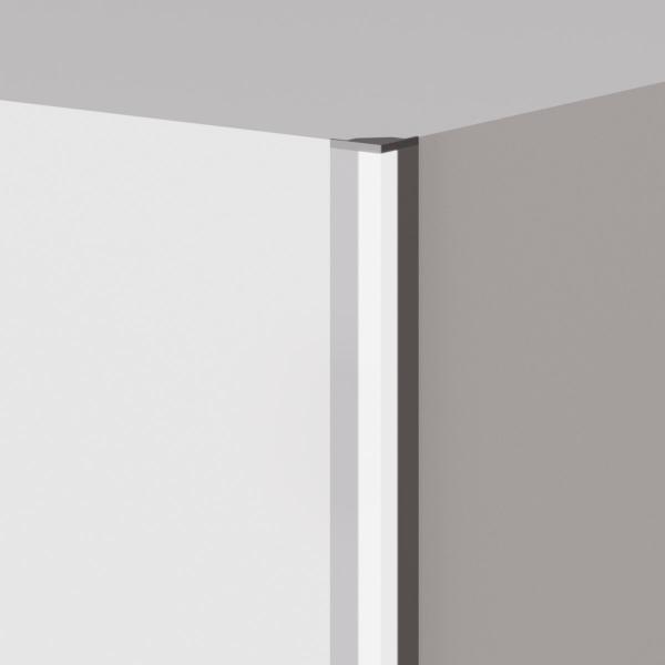 Profilabschluss für LED Leuchte mit dreieckigem Diffusor